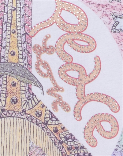 Marta Du Chateau - MDCMarie T-Shirt - Multi Peace